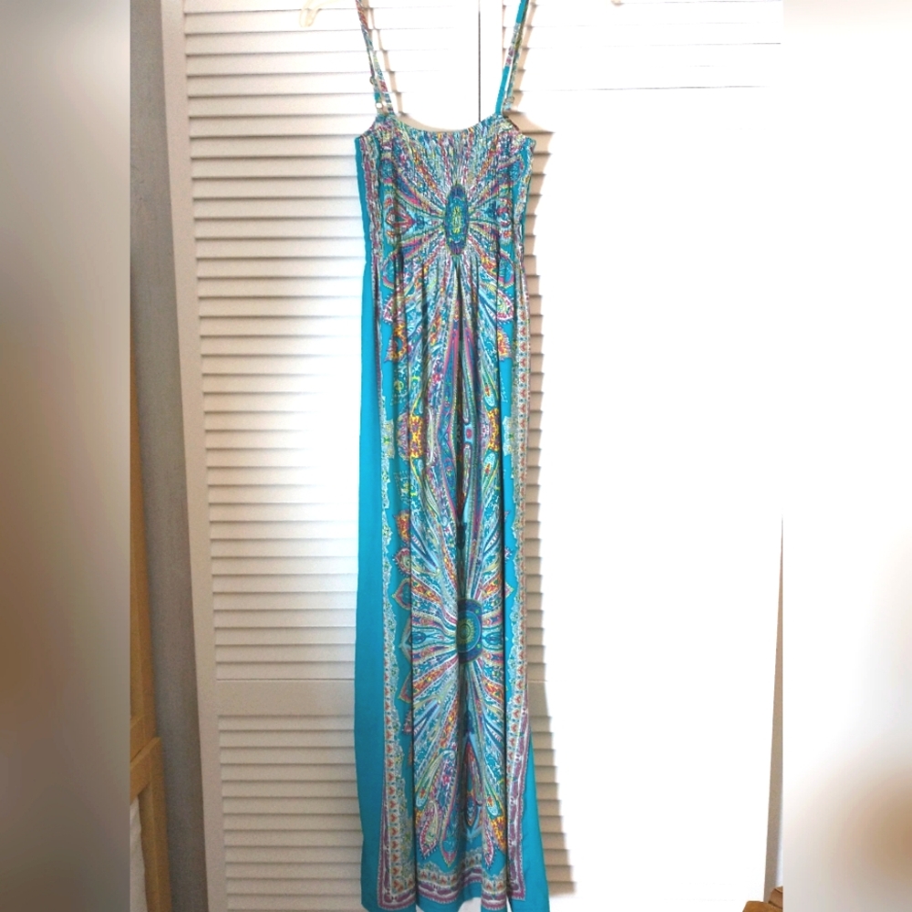 Turquoise Maxi Dress